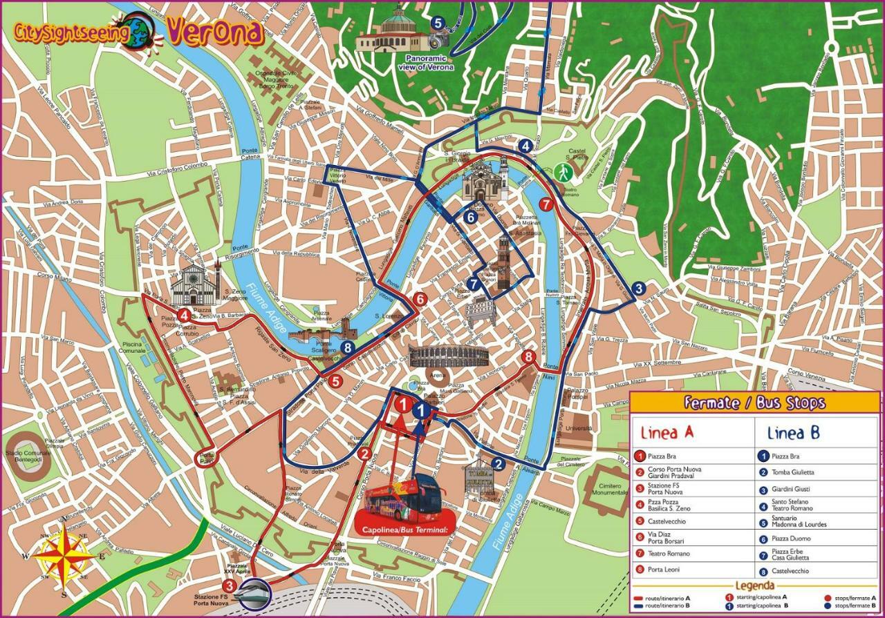 Appartamento Via Valverde 4 Verona Exteriör bild
